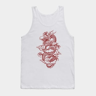 Traditional Chinese Dragon Tank Top